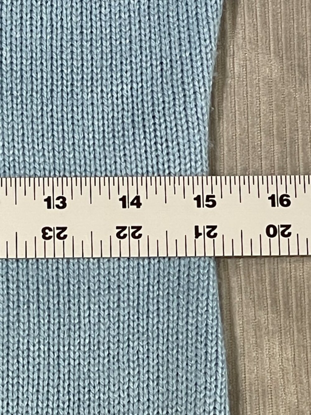 Tenniscore V-Neck Knit Mini Dress Preppy Old Money Light Blue L - Picture 7 of 11